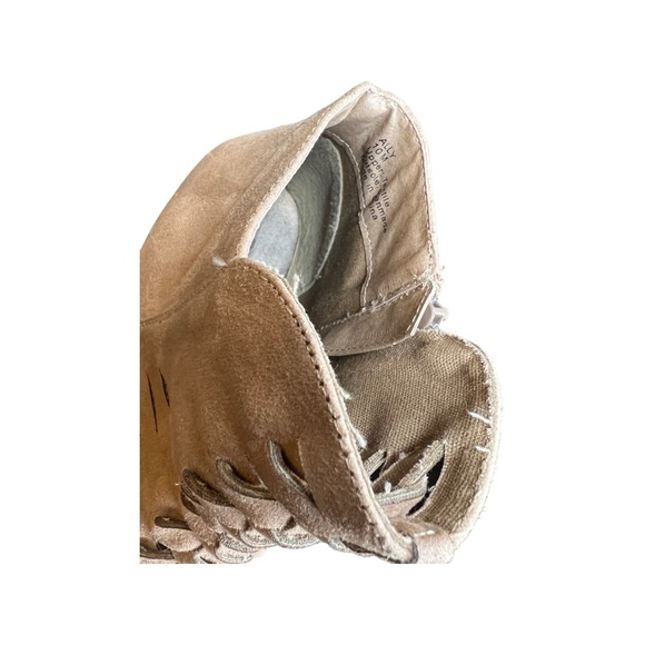Coconut Brown  By Matisse Miranda Fringe Booties Size 10M - Picture 16 of 16